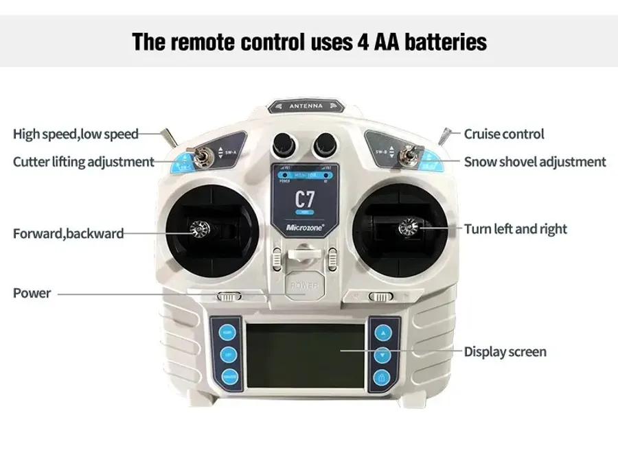 リモコン芝刈り機 500mm
