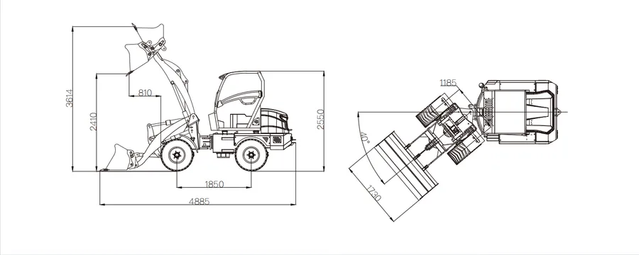 電動ホイールローダー