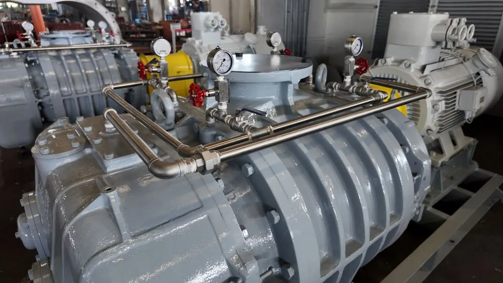 鉱山浮体式ブロワー