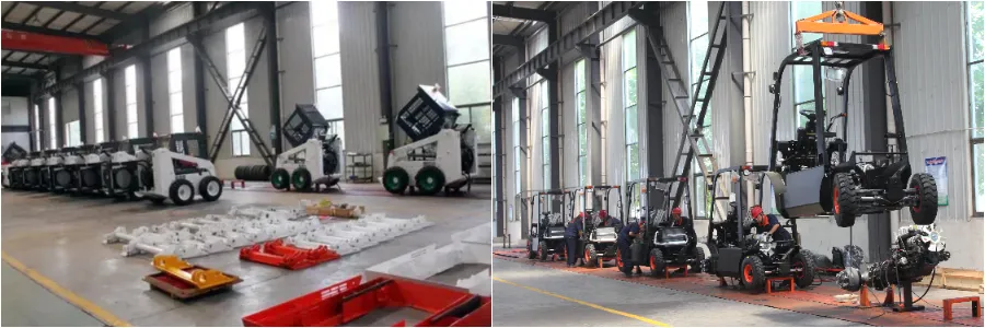 スキッドステア工場