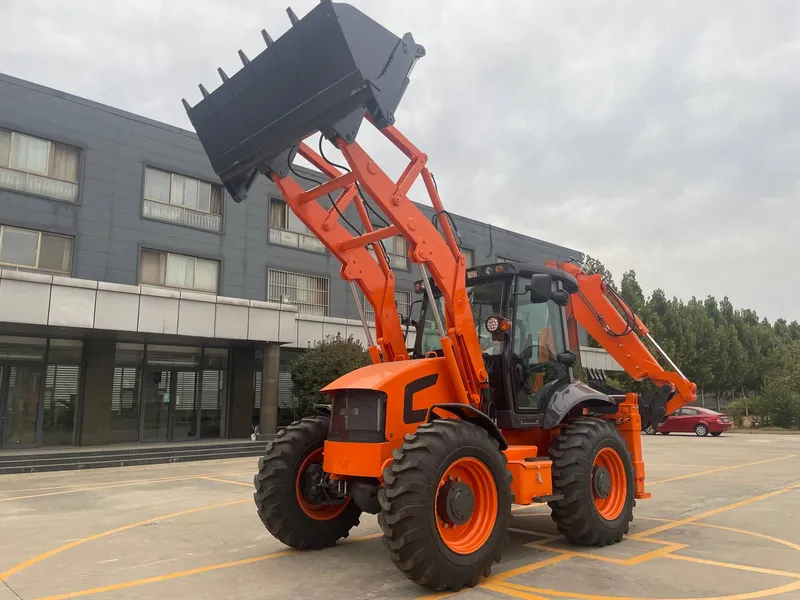 ローダー付きバックホー