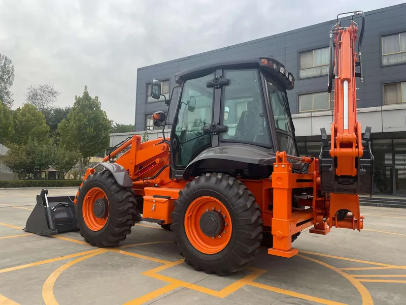 ローダー付きバックホー