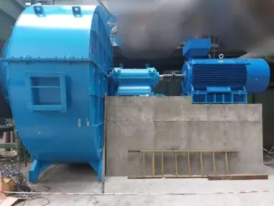 ロックウール工場向け遠心ファンの特徴と用途