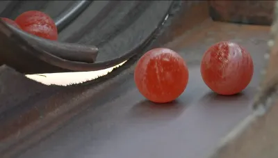 世界30カ国に輸出される精密鍛造ボール