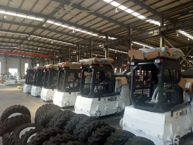 車輪付きミニスキッドステア