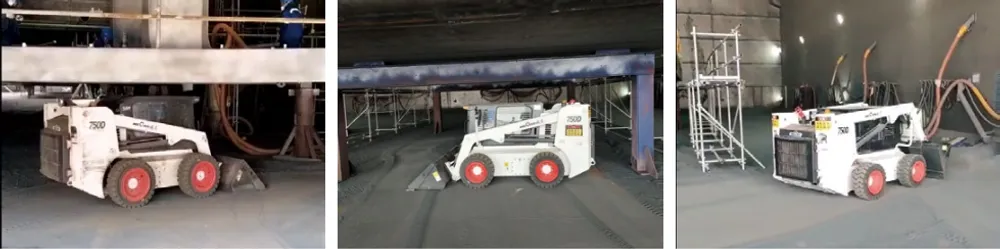 ホイール付きコンパクトローダー