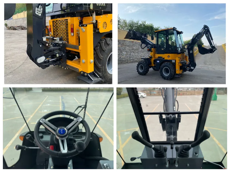 コンパクトバックホーローダー