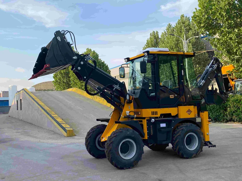 バックホー掘削機